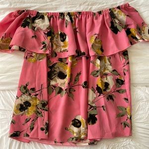 Aritzia off the shoulder blouse